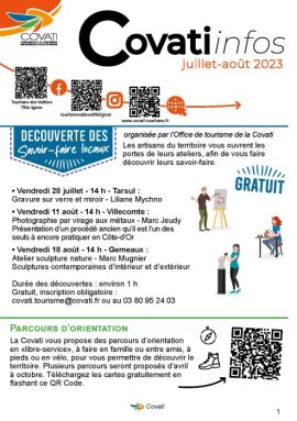 Affiche : Juillet-août 2023