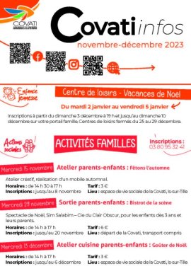 Affiche : Novembre-décembre 2023