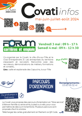 Affiche : Mai-juin-juillet-août 2024