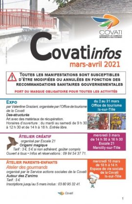 Affiche : Mars - avril 2021